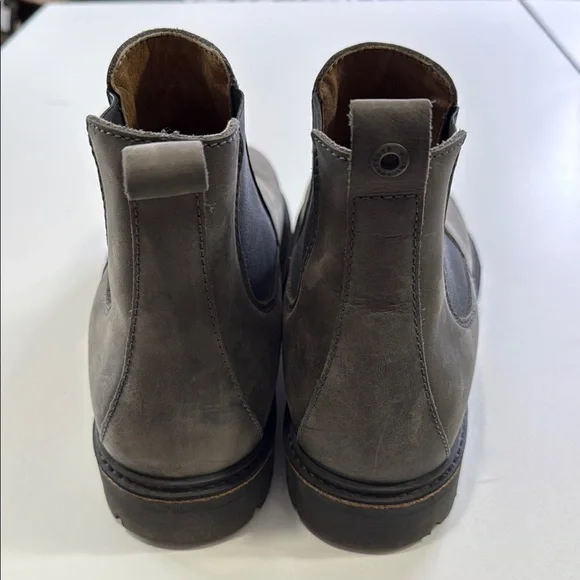BIRKENSTOCK UNISEX STALON NUBUCK LEATHER GRAPHITE CHELSEA BOOT SZ 40 L9 M7 - Picture 4 of 7